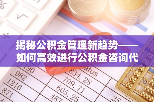 宣城揭秘公积金管理新趋势——如何高效进行公积金咨询代办提取服务