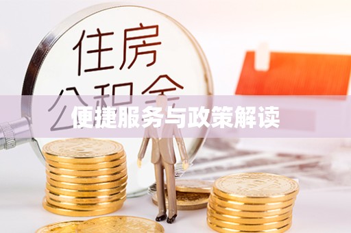 湖州便捷服务与政策解读