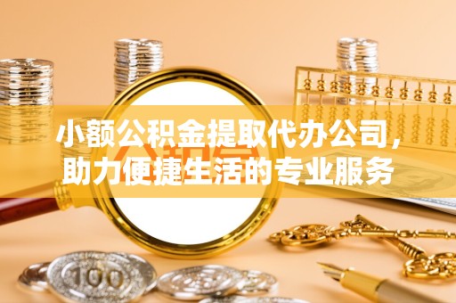 新疆小额公积金提取代办公司，助力便捷生活的专业服务