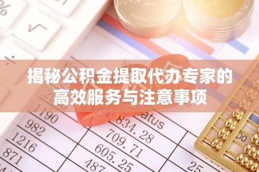 资阳揭秘公积金提取代办专家的高效服务与注意事项