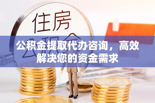 阿坝州公积金提取代办咨询，高效解决您的资金需求
