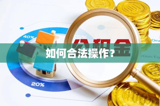 丽水如何合法操作？
