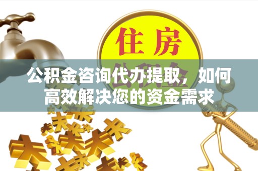 甘孜州公积金咨询代办提取，如何高效解决您的资金需求